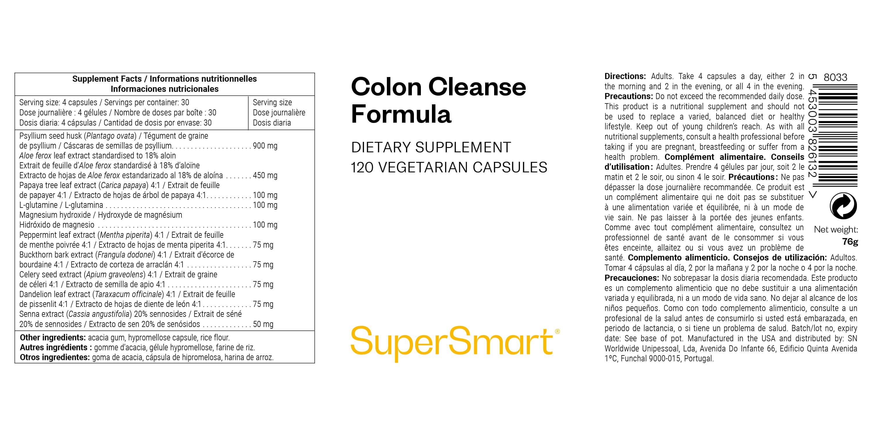 Colon Cleanse Formula
