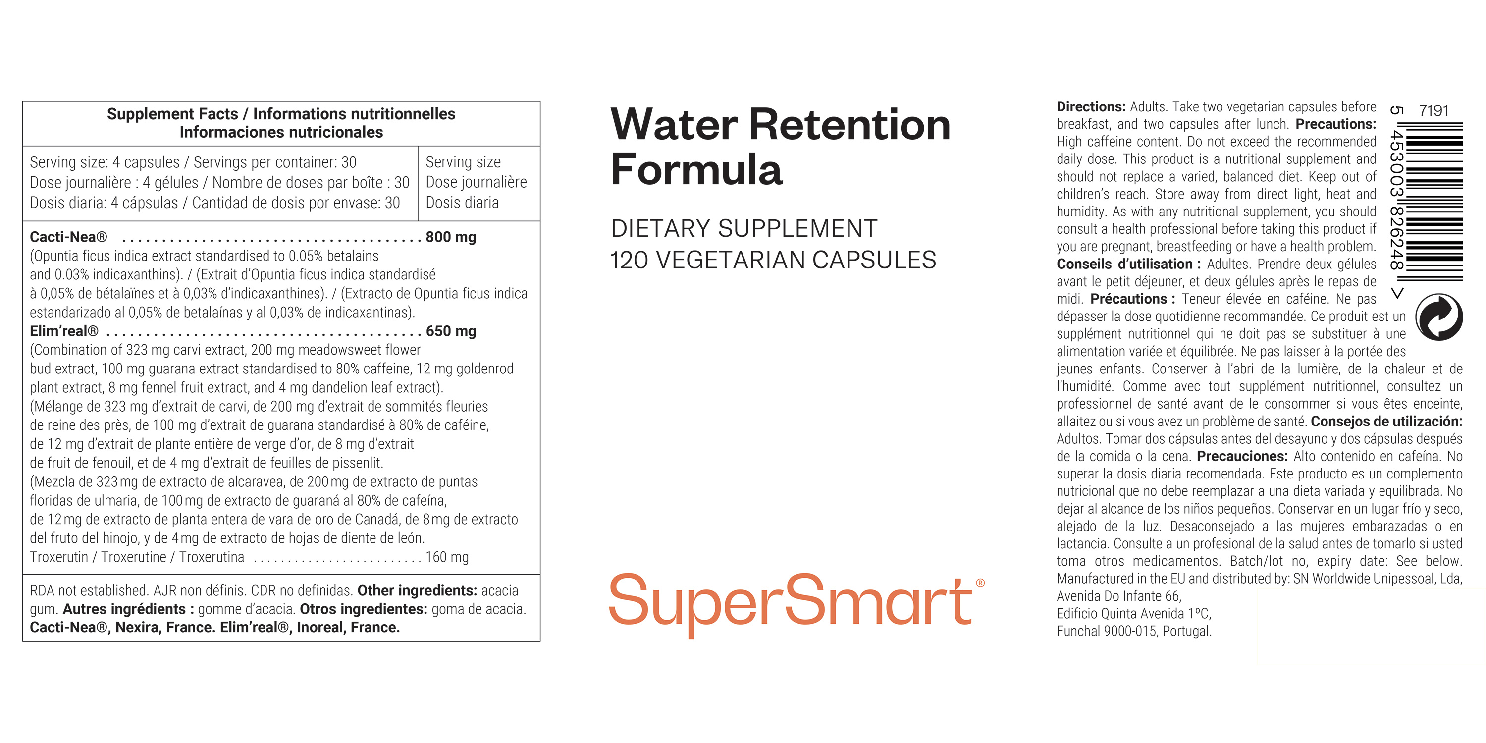 Water Retention Formula
