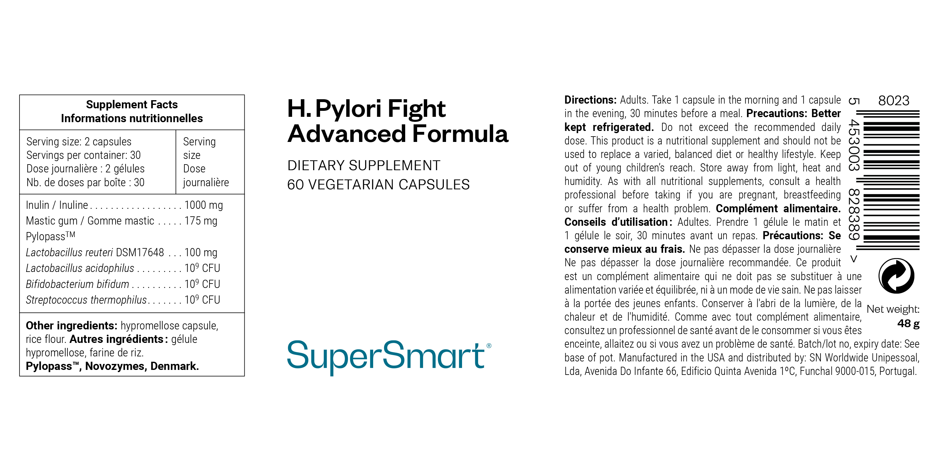 Traitement naturel anti-Helicobacter pylori