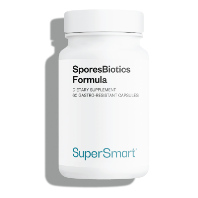 Probiotique à spores de Bacillus clausii, subtilis et coagulans